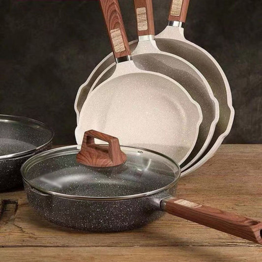 Sartén Antiadherente de Piedra Médica para Cocina de Inducción